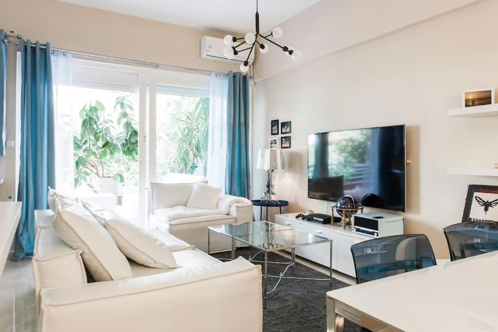 Lux Beach Apartment Вари Экстерьер фото
